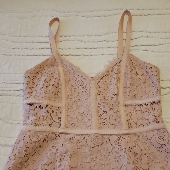 Express Dresses & Skirts - Express pink lace dress